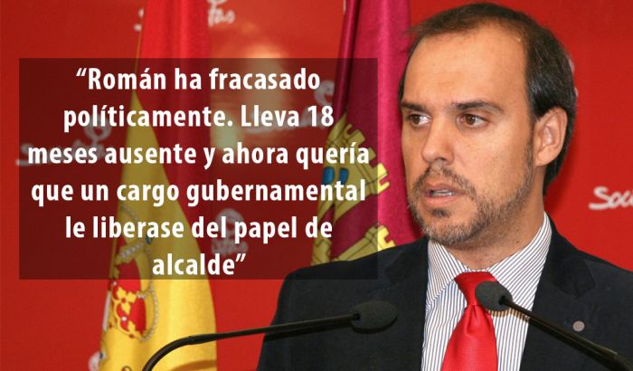 “Román ha fracasado políticamente en su intento de liberarse de la alcaldía de Guadalajara”