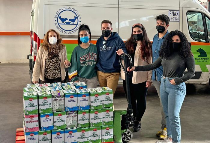 Juventudes Socialistas de Guadalajara entrega cerca de 300 kg de comida gracias a una campaña de sensibilización y donación en la provincia