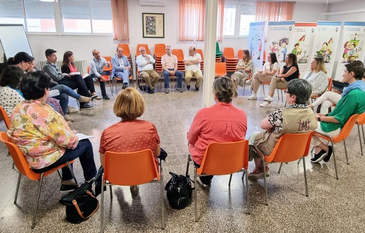 Pablo Bellido y Alberto Rojo se comprometen con las asociaciones del Tercer Sector a seguir trabajando por el bienestar de las personas