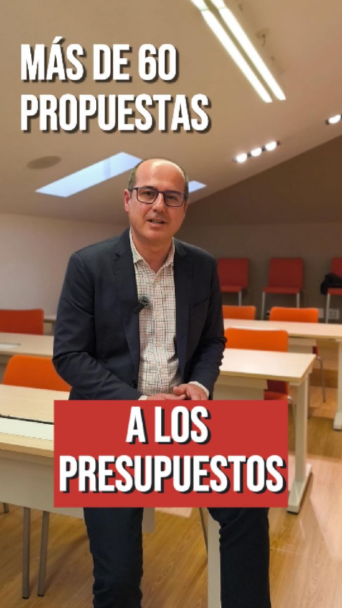 Alberto Rojo presenta más de sesenta medidas sociales y económicas centradas en la juventud, la vivienda, la cultura y el deporte, y los barrios