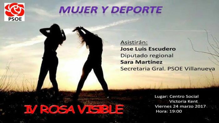 El PSOE de Villanueva de la Torre vuelve a reivindicar el papel de la mujer con la celebración de su IV Rosa Visible