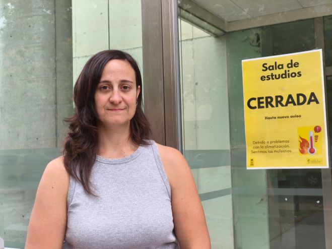 La “falta de trabajo” de Guarinos provoca que la sala de estudios de la ‘Suárez de Puga’ lleve cerrada un mes por problemas de climatización